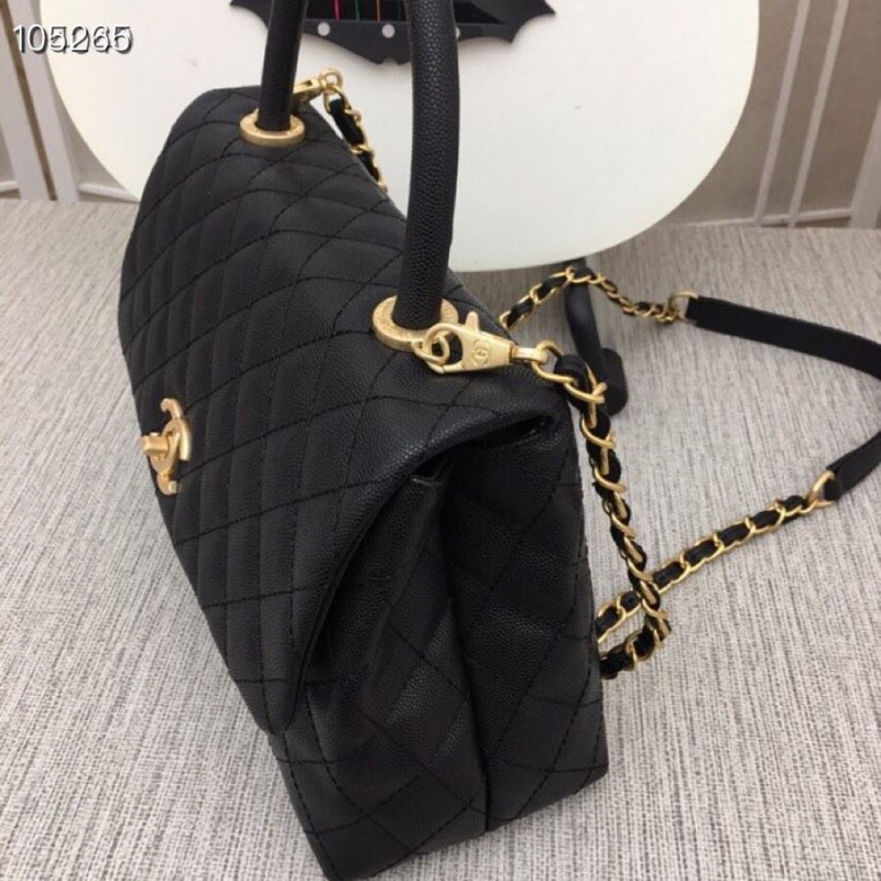 Ch**el top handle bags